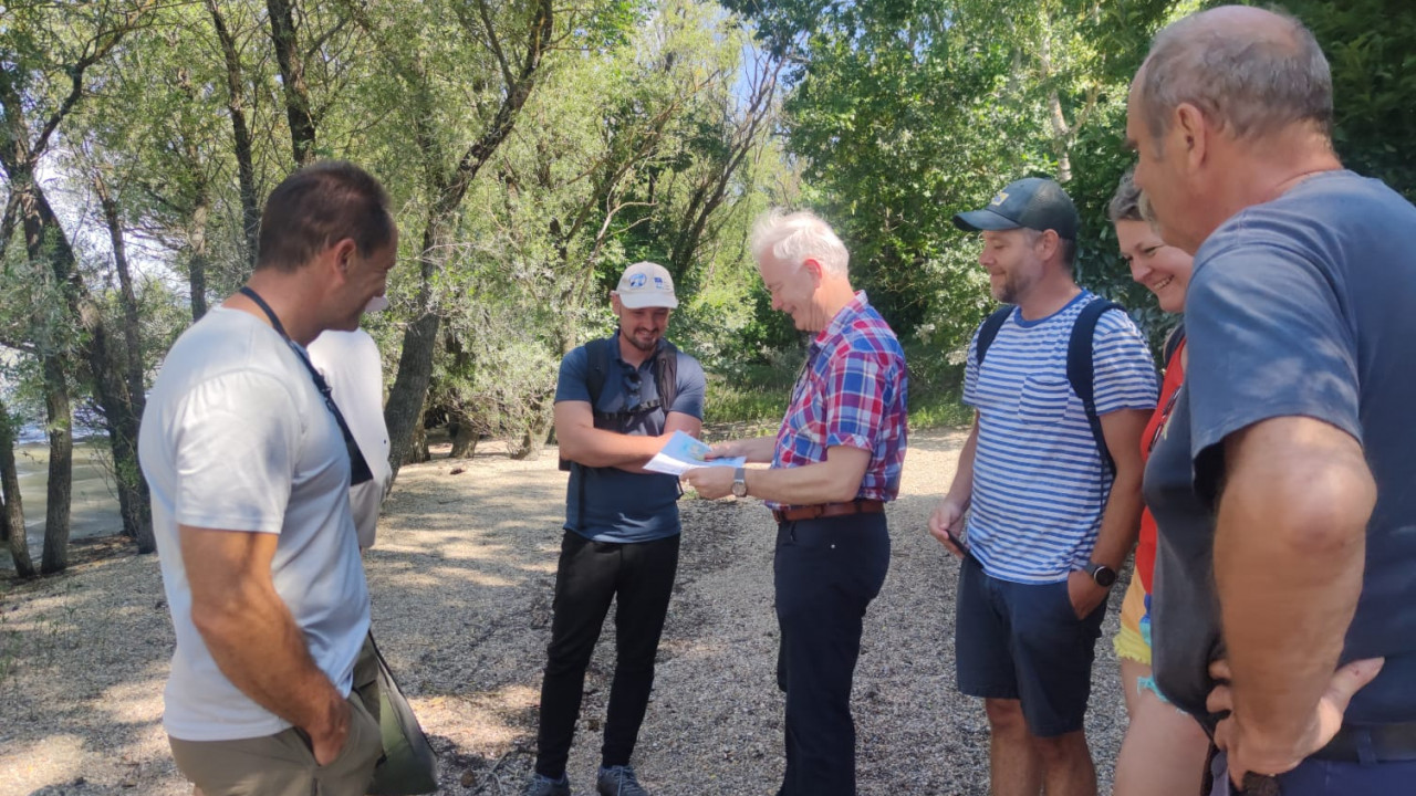 DANUBE4all: Field Trip to Middle Danube Demonstration Site in Sződliget